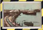 BOULOGNE BOAT. LEAVING FOLKESTONE. CARTE COLORISEE - Folkestone