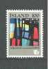 IJSLAND  MODERNE  KUNST JAAR VAN DE VROUW  1975 ** - Unused Stamps