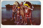 CPSM D'indien D'amérique (Canada): KA-NA-WA-KE ( Chef Iroquois Et Famille) - Non Classés