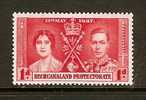 BECHUANALAND 1937 MNH Stamp(s) Coronation 1 Value 98 - 1885-1964 Herrschaft Von Bechuanaland