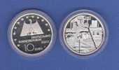 10 Euro Gedenkmünze,  2003 - Industrielandschaft Ruhrgebiet , Silverproof, Polierte Platte (F) - Allemagne