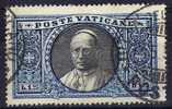 Vaticano 1933 - Giardini E Medaglioni L. 1,25    (g944a) - Used Stamps