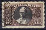 Vaticano 1933 - Giardini E Medaglioni L. 2    (g945b) - Used Stamps