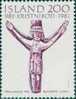 AW0028 Iceland 1981 The Church Of Jesus Woodcarving 1v MNH - Incisioni