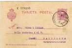 3546  Entero Postal, RIPOLL 1930 ,  Gerona, Alfonso Xlll, - 1850-1931