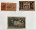 Lot 3 Billets D'Italie - Collections