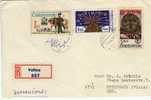 Carta,certificada, VALTICE 1978 , Checoslovaquia, Cover, Letter, - Cartas & Documentos