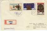 Carta,certificada, VALTICE 1978 , Checoslovaquia, Cover, Letter, - Briefe U. Dokumente