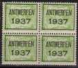 PO  320 Bloc De 4  ** - Typos 1936-51 (Kleines Siegel)