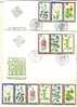 BULGARIA / Bulgarie 1982  A MEDICINAL PLANT    2 FDC   6 V. - MNH - Medicinal Plants