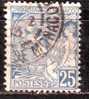 1901 Monaco Mino 25 - Used Stamps