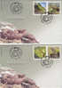 Reptiles;snake,wall Lizard,horned Viper And Meadow Viper 2011 Covers FDC 2X,Romania News! - Serpents
