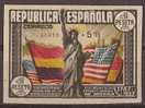 ES765s-L1565TA.Spain Espagne  CONSTITUCION USA AEREO 1938 (Ed 765s**)sin Charnela LUJO SIN DENTAR - Ungebraucht