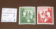 Bund Michel Nr: 153 -54    Postfrisch MNH **  #1863 - Unused Stamps