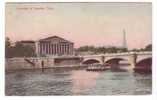 75  PARIS  Chambre Des Députés   Bateau Mouche Seine Post Card - La Seine Et Ses Bords