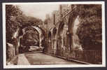 United Kingdom PPC England Ruins, Canterbury Cathedral Echt Real Photo Véritable Vera - Canterbury