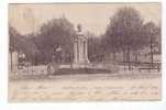 01  PONT De VAUX  Statue De Chaintreuil   Animé 1903 - Pont-de-Vaux