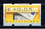 D Deutschland 2002 Mi 5 Automatenmarke 0,05 € - Machine Labels [ATM]