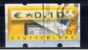 D Deutschland 2002 Mi 5 Automatenmarke 0,10 € - Vignette [ATM]