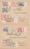 ALLEMAGNE 2 LETTRES AVEC TIMBRES ET CACHETS DES JO DE BERLIN 1936 - Estate 1936: Berlino