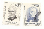 Argentina Lote 2 Sellos Used - Used Stamps