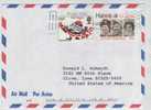 Greaty Britain Air Mail Cover Sent To USA 2001 - Storia Postale