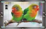 B02165 China Phone Cards Parrot Puzzle 36pcs - Pappagalli