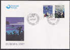 1997 Färöer   Mi. 317-8 FDC  Europa: Sagen Und Legenden - 1997