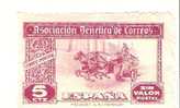 CINDERELLA ESPAÑA 1944 - Postkoetsen
