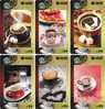 B04039 China Phone Cards Starbucks Coffee 21pcs - Alimentación