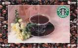 B04037 China Phone Cards Starbucks Coffee Puzzle 64pcs - Alimentación