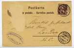 N° 65 Sur Carte Postale Du 7/7/1888 De Zurich à Destination De Londres (G.B.) - Cartas & Documentos