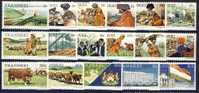 #A025. Transkei (South Africa) 1976. The First Set. Michel 1-17A. MNH(**) - Transkei