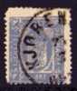 Timbre Danemark Service N°6Ba Outremer 1875 C.55€ - Oficiales