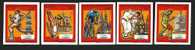 1987 Olympic Games In Barcellona IMPERFORATED Cpl Set Of 5 Yvert 765/767+Air 365/66 Perfect MNH** - Sommer 1992: Barcelone