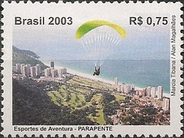 BRAZIL - PARAGLIDING 2003 - MNH - Parachutting