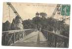 Paris 20 ème Arr(75) : LeLa Passerelle Suspendue Du Parc Des Buttes Chaumont Env 1910 (animée). - Arrondissement: 20