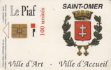# PIAF FR.SOM1 - SAINT OMER Armoiries De La Ville 100u Iso 1000 Juil-94 62000111 - Tres Bon Etat - - Tarjetas De Estacionamiento (PIAF)