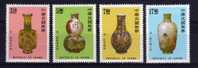 Taiwan - 1992 - Enamel Decorated Glassware - MNH - Unused Stamps