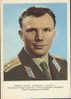 Russia-Postcard 1961-Iuri Gagarin-the First Man In Space - Raumfahrt