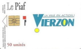 # PIAF FR.VIE1 - VIERZON Verso Blanc 50u Iso 1000 Neant 18000111 - Tres Bon Etat - - Cartes De Stationnement, PIAF
