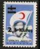 TURKEY   Scott #  RA 187B*  VF MINT LH - Unused Stamps