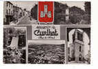 Carte 1955 SOUVENIR DE CUNLHAT MULTIVUES RUE VUE GENERALE ETC... - Cunlhat