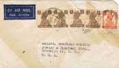 1540. Carta Aerea CALCUTTA (India Inglesa) 1943 - 1936-47 King George VI