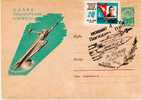 USSR Kiev Vostok 3 & 4 Spaceship/Vaisseau Cacheted Postal Stationery Cover Lollini#3517-1962 - Russia & USSR