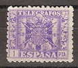 España Telégrafos 082 (*) Escudo.  Sin Goma - Télégraphe