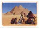 Giza-pyramids. Ahmed Attalah Round The Pyramids. Pyramides De Gizeh. Chameaux. - Pyramids
