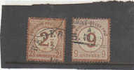 Germany-1874 Surcharged  Used Set - Used Stamps