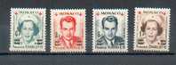 Mona 363 - YT 379 A à 382 B * Charnières Complètes - Unused Stamps