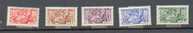 Mona 368 - YT 415 à 419 * Charnières Complètes - Unused Stamps